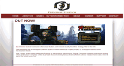 Desktop Screenshot of personaestudios.com